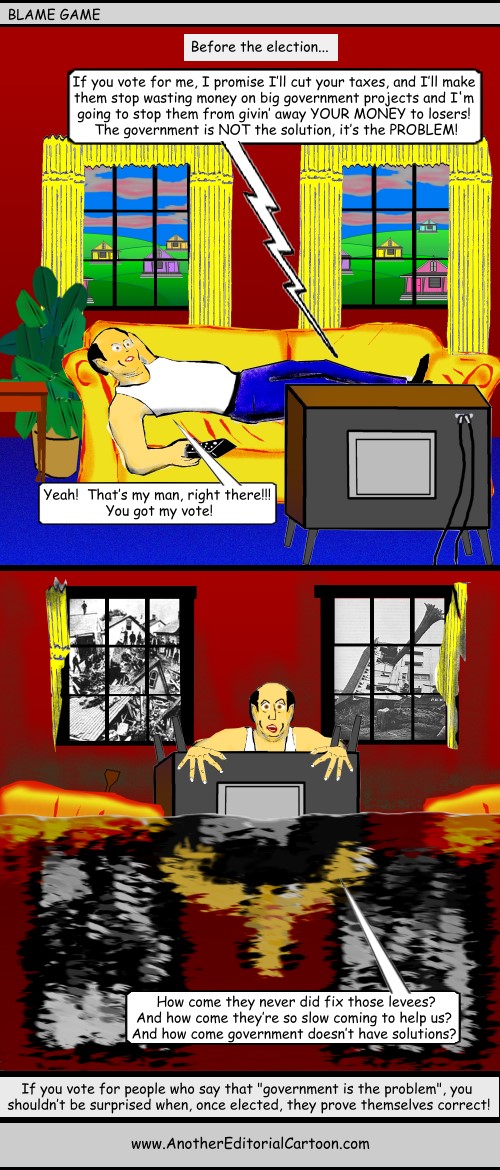 You get the government you deserve