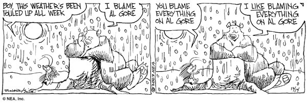 “I blame Clinton too”