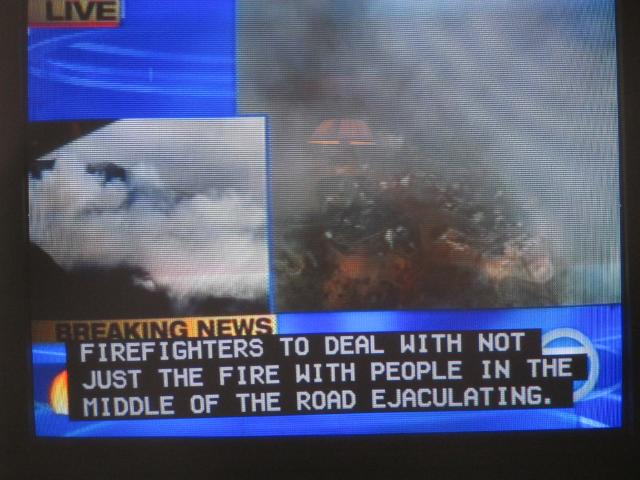 Firefighters do NOT get paid enough to deal with this