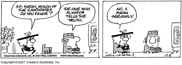 Politicians lie???
