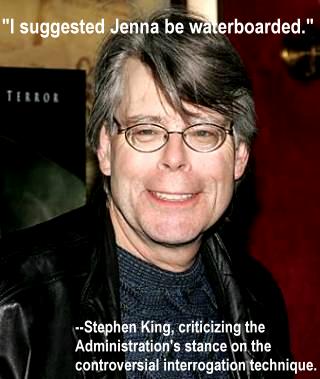 When Stephen King says you’re a psycho, you’ve really got problems.