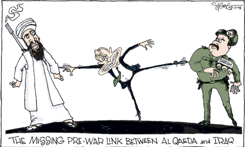 He’s a missing link in at least one other way too