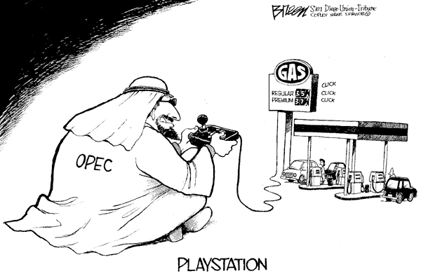 I couldn’t find one of Bush or Cheney at the controls