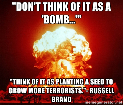 Russell Brand 1 bomb